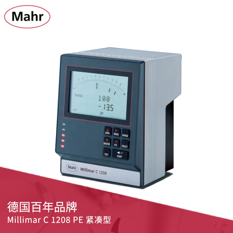 數顯緊湊型放大器氣動量儀 Millimar C 1208 PE