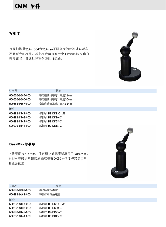 ZEISS 高品質(zhì) 德國原裝進(jìn)口 M3探針目錄-58