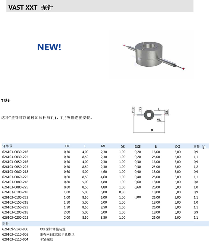 ZEISS 高品質(zhì) 德國原裝進(jìn)口 M3探針目錄-15