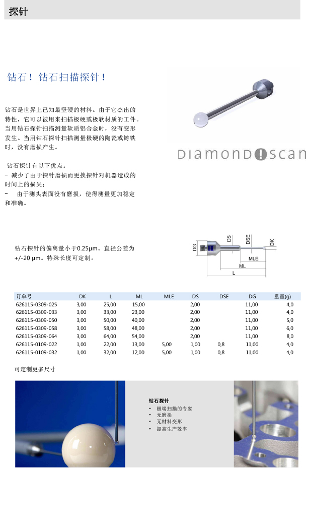 ZEISS 高品質(zhì) 德國(guó)原裝進(jìn)口 M5探針目錄-7