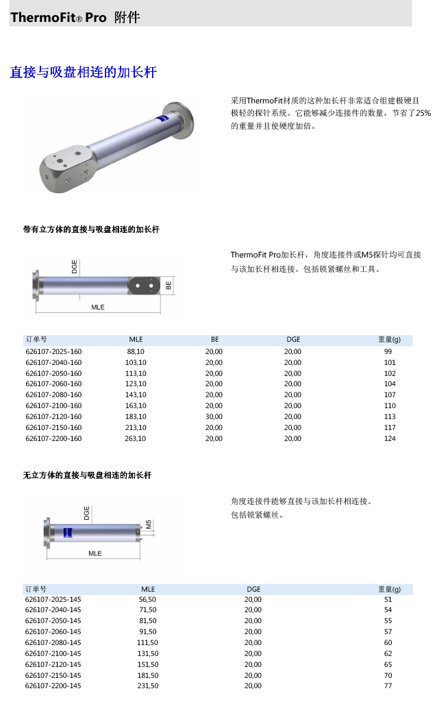 ZEISS 高品質(zhì) 德國(guó)原裝進(jìn)口 M5探針目錄-42